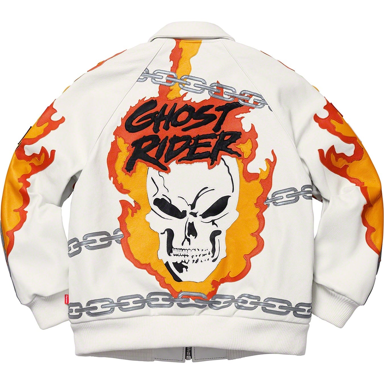 Supreme®/Vanson Leathers® Ghost Rider© Jacket view 10